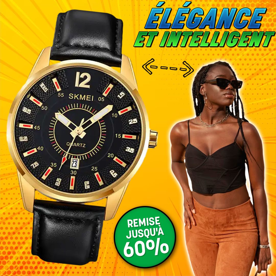Montre de luxe et QUARTZ SKMEI pour homme-CNG