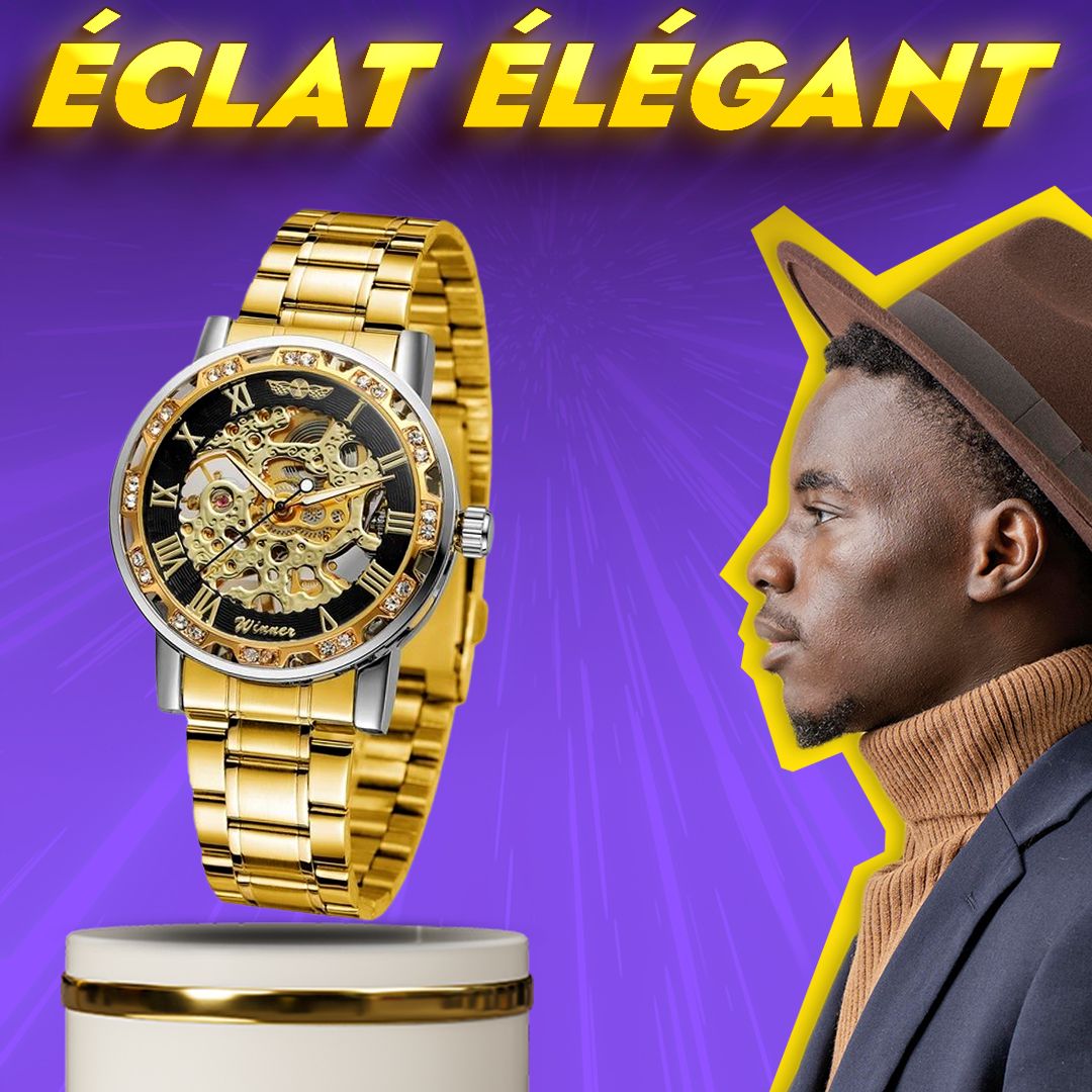 Montre Winner MÉCANIQUE RÉTRO-GNK
