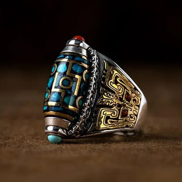 Bague dragon rotative-GNK