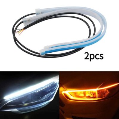 LED DRL daytime running lights for car (pack 2 pieces)-GNK
