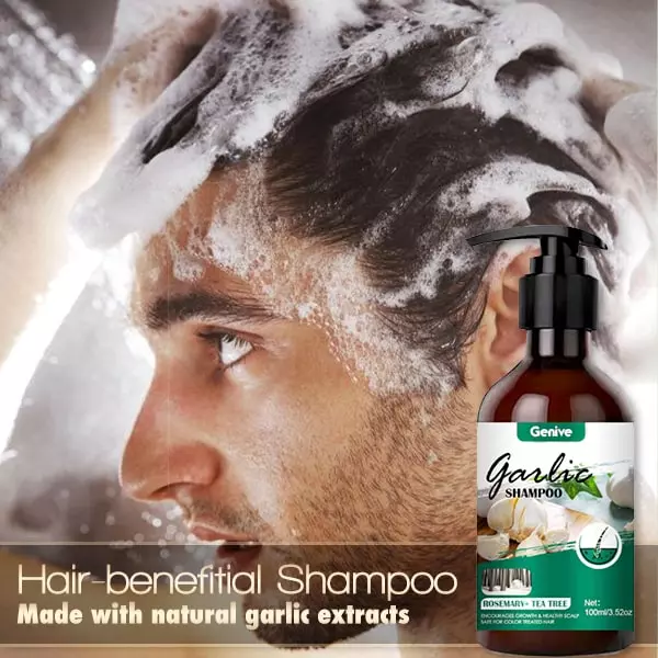 Shampooing à l'ail - croissance des cheveux-SN