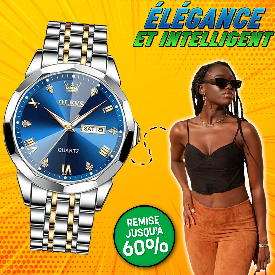 OLEVS – montre de sport pour hommes- GNK