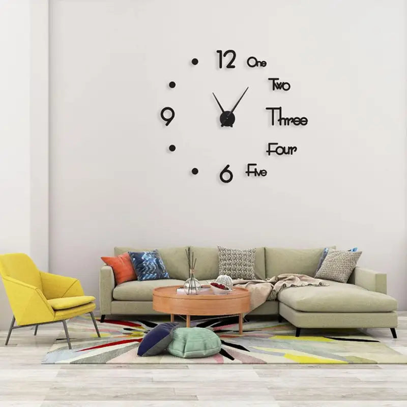 Horloge murale 3D-CNG