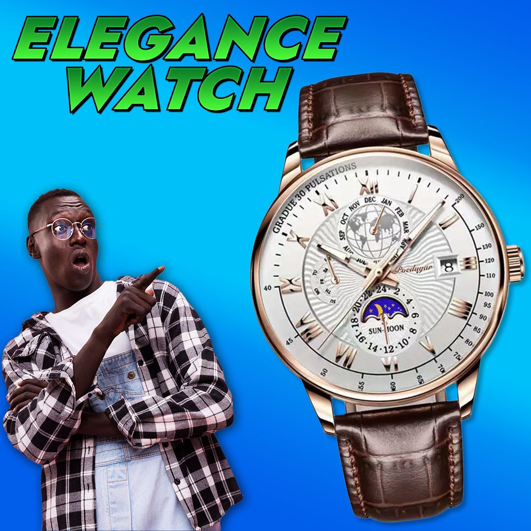 Montre de  luxe  Luminous POEDAGAR pour homme-GNK