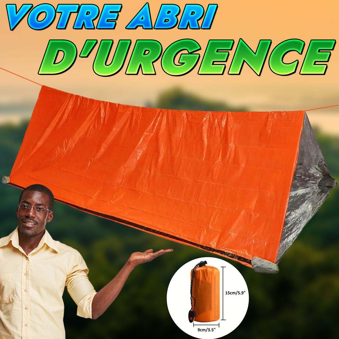 Kit d'Urgence Bivouac: Survie Duo-CI