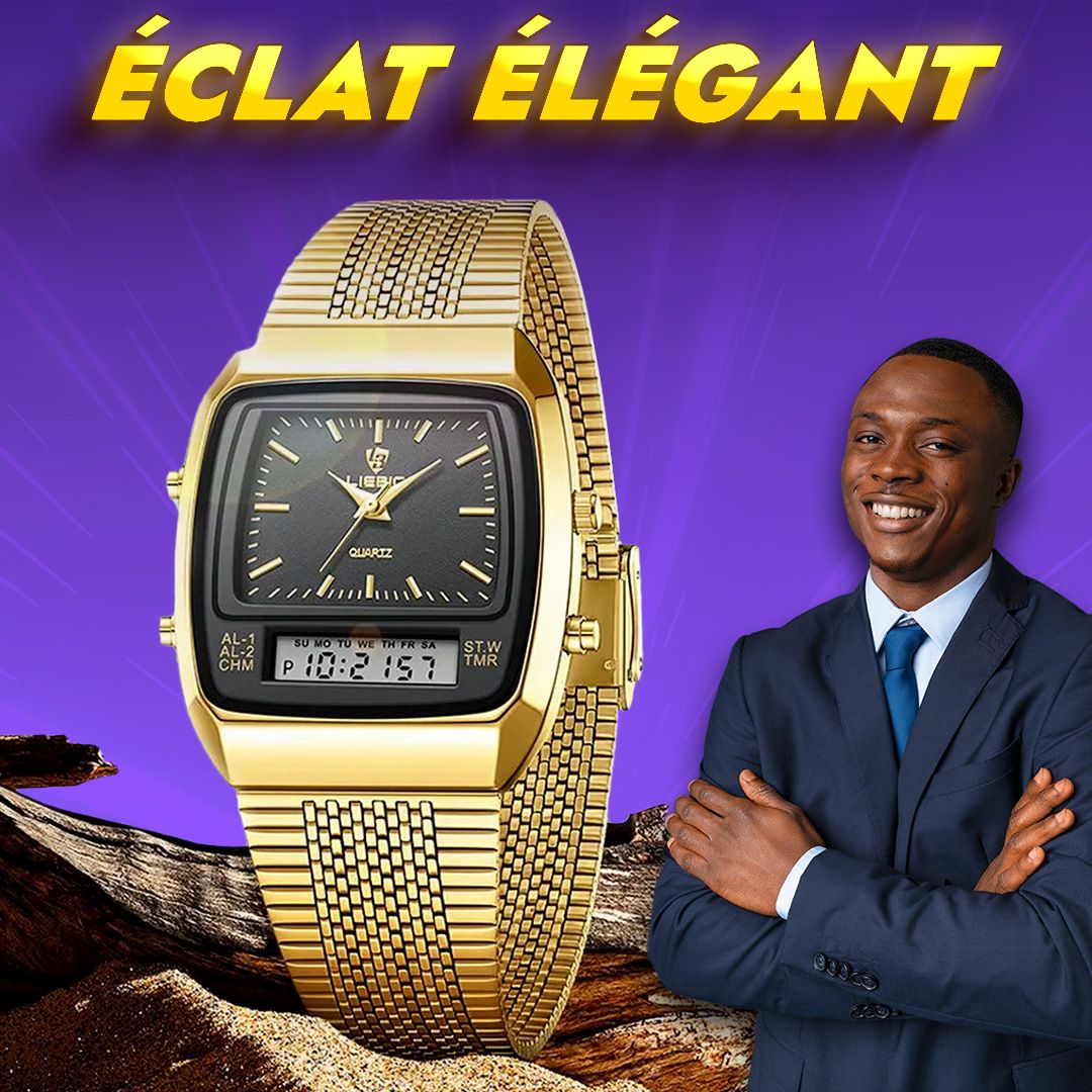 LIEBIG-Montre de sport pour Homme -RDC