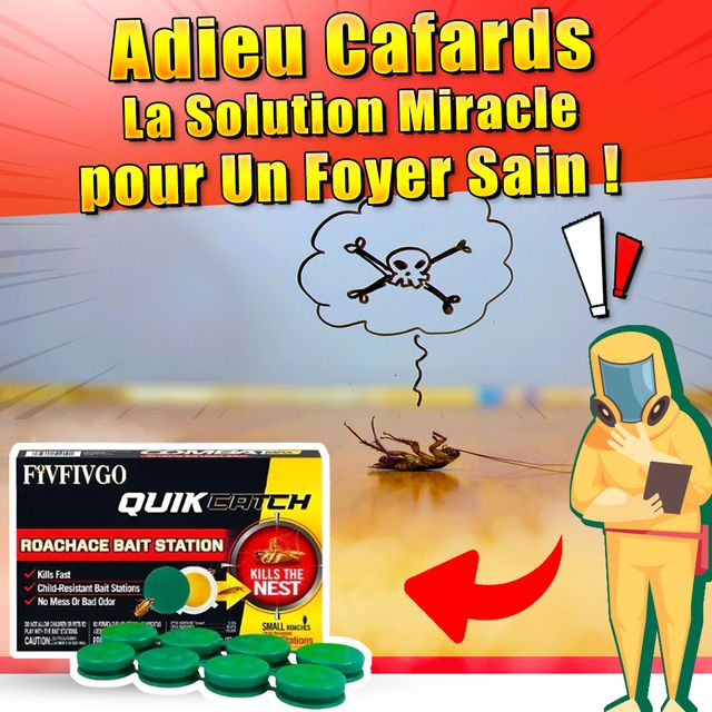 Gel Dobshow RoachBait - 💥Contrôle ultime des cafards ! 🏡-COD