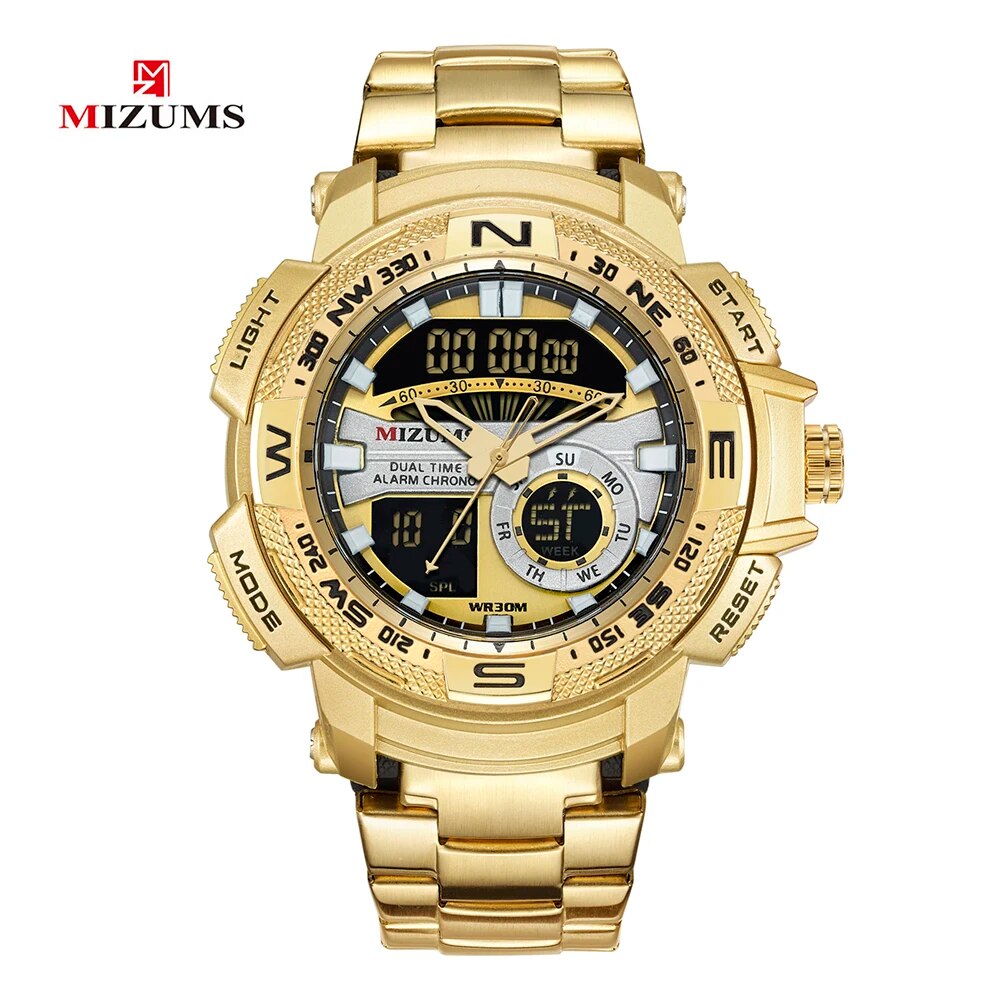 MIZUMS Montre de sport pour Homme -COD