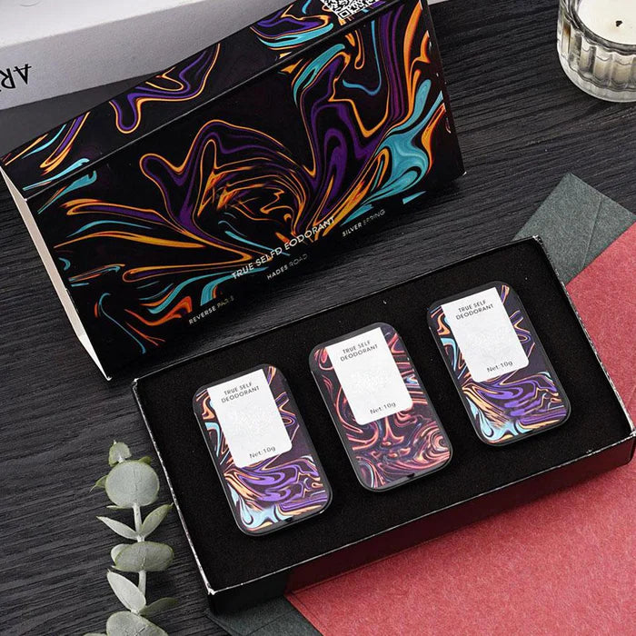 Perfumes atraentes Dry Love para homens e mulheres (pacote de 3 peças) 