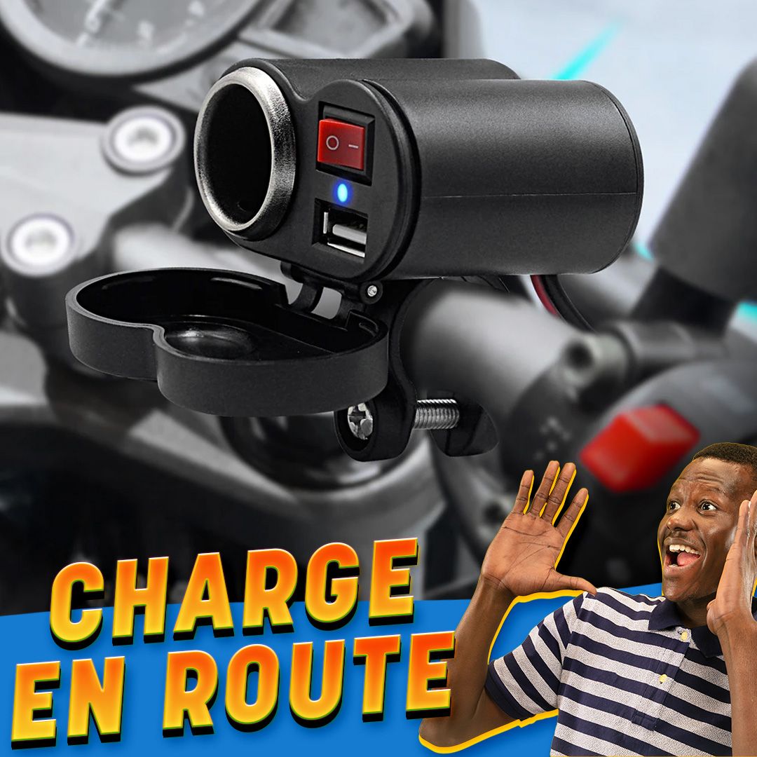 Chargeur Moto Avec USB-RDC