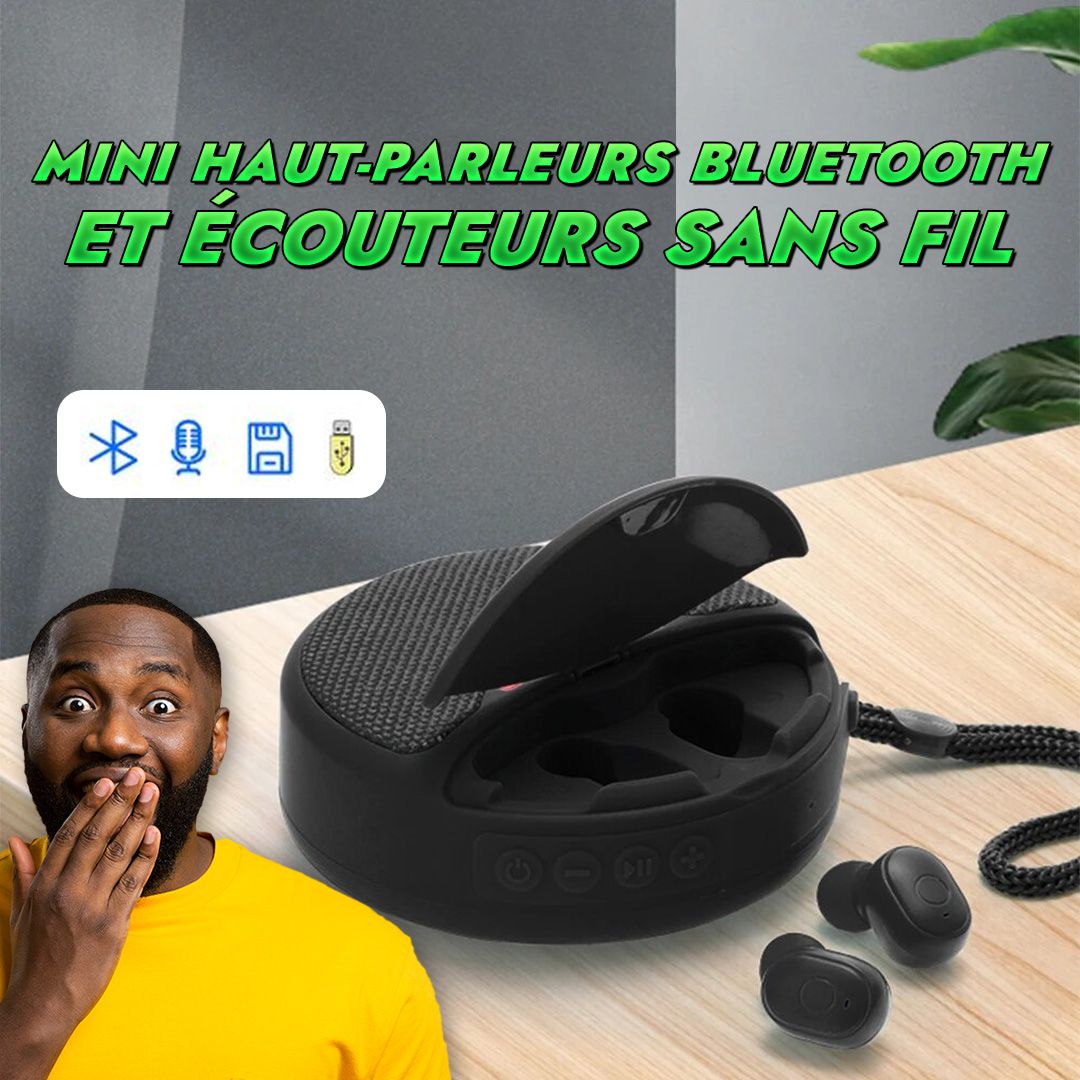 Écouteurs Haut-Parleurs Bluetooth Pour Portable-COD