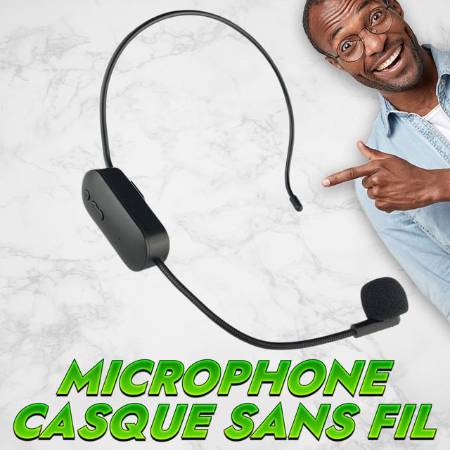 Ensemble de Microphone Lavalier sans Fil-RDC